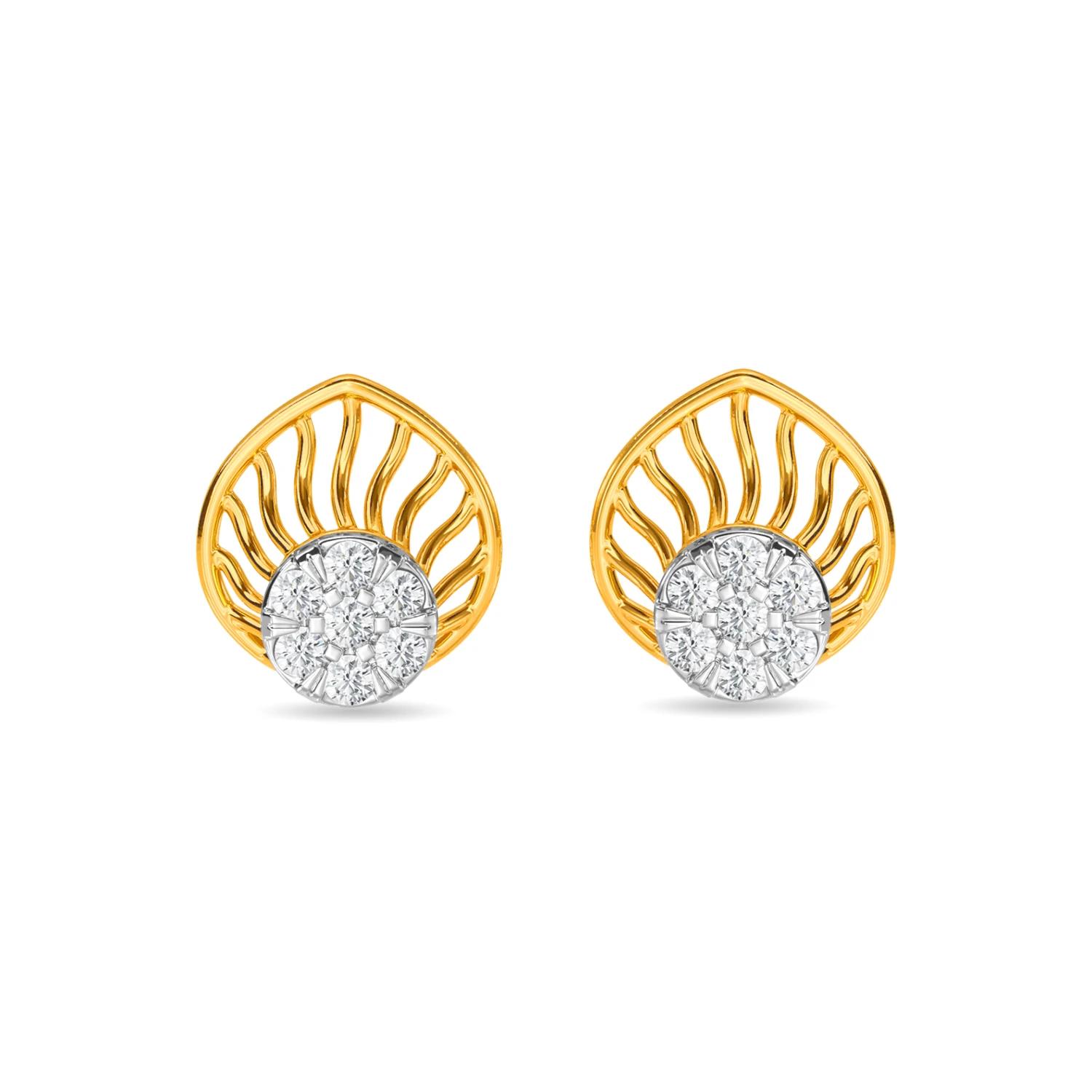 Sunbeams Diamond Earring